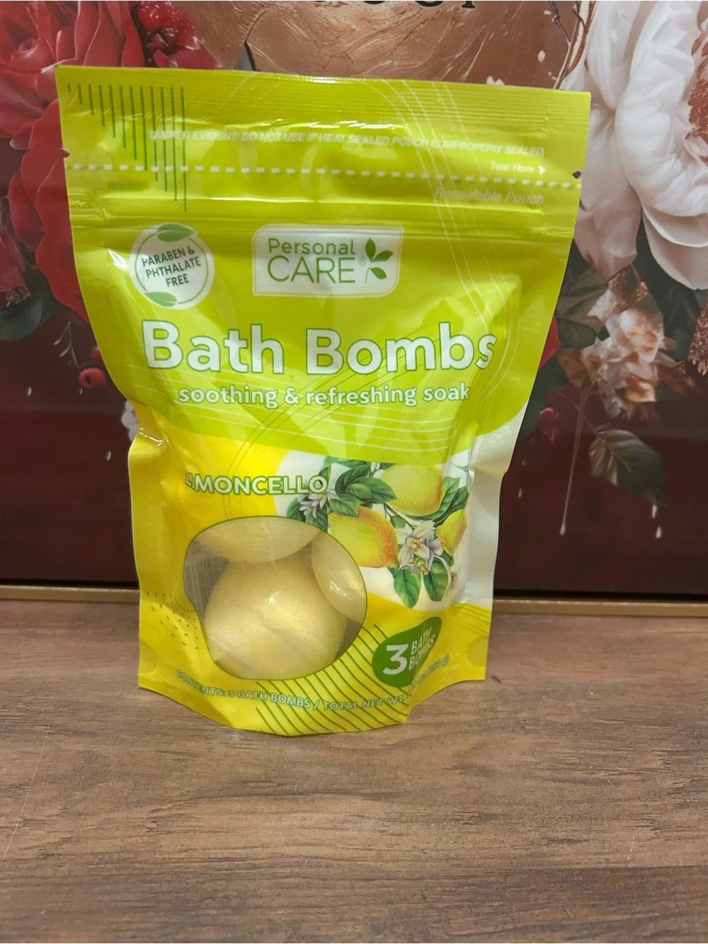 Personal Care Limoncello 3 Pack Bath Bombs